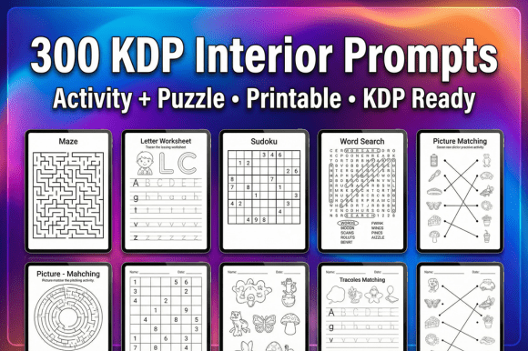 300 KDP Interior Prompts Activity,Puzzle