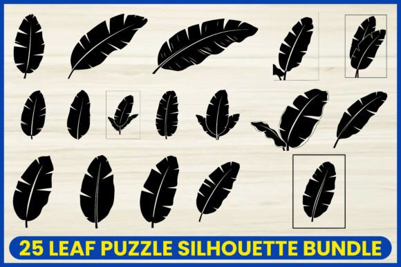 25 Tropical Leaf SVG Bundle