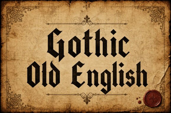 Gothic Old English