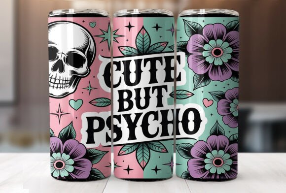 Funny Sarcastic 20oz Tumbler Wrap Design