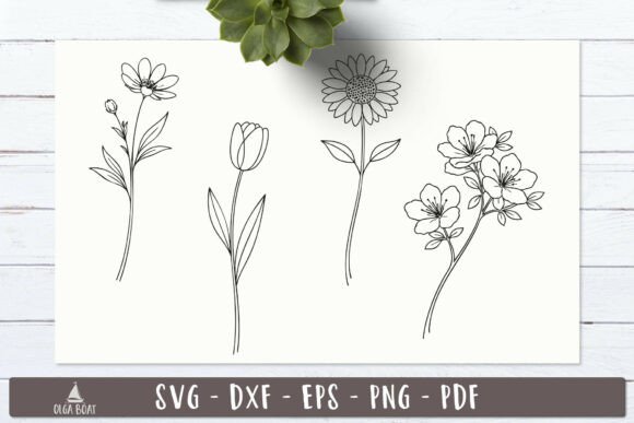 Spring Flower SVG